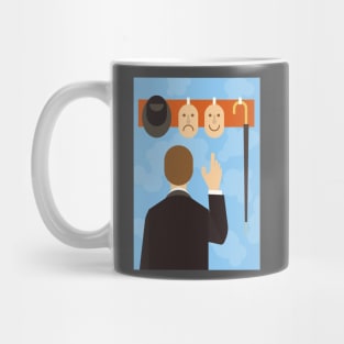 magritte art Mug